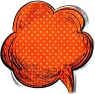 a speech bubble with a polka dot pattern.jpg